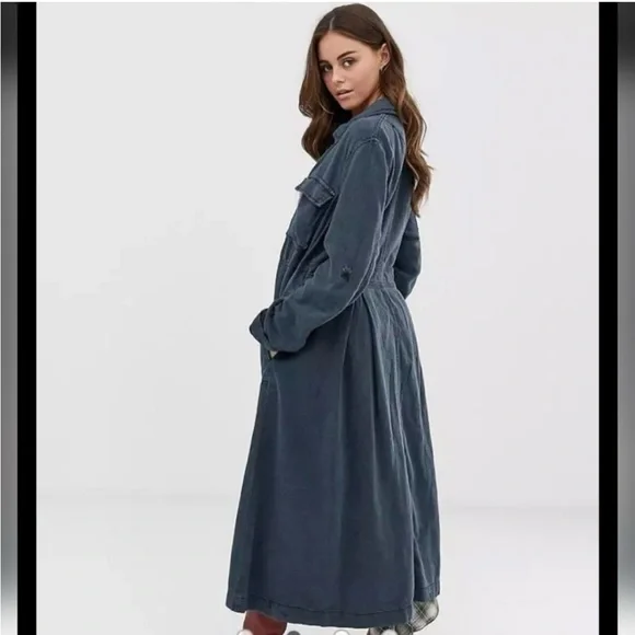 Free People Rainz Duster Coat - Picture 4 of 12